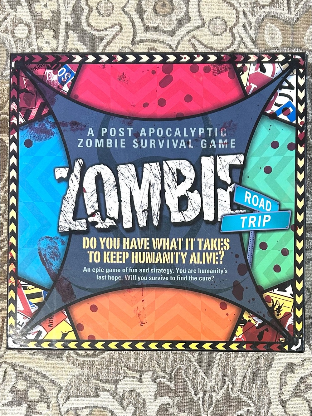 Zombies Road Trip Board Game. Like New! Complete with Instructions. From 2013.